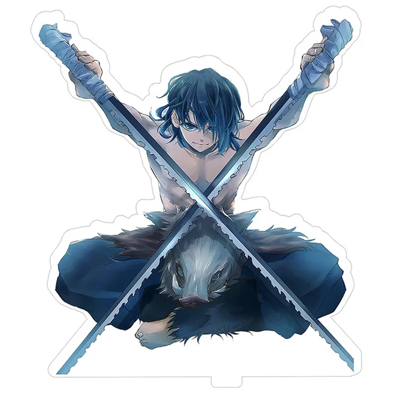 Шампанское Аниме Demon Slayer косплей реквизит бренд станция Kimetsu No Yaiba Kamado Tanjirou Kamado Nezuko акриловая станция брендовый орнамент - Цвет: Шампанское
