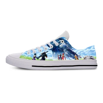

2019New Fashion 3D Print Men Funy Women Xenoblade Chronicles Comfortable Sneakers Casual Shoes