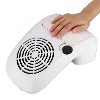 

Nail Art Vacuum Cleaner Nail Dust Suction Collector Nail Art Manicure Salon Tools EU US Plug