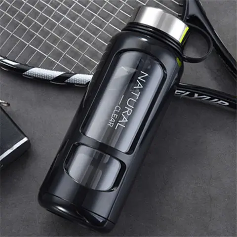 Portable Water Bottle Glass 520/650/1000ml Large Capacity Cup Fitness Outdoor Sports Leak-proof Bike Climbing Camping Portable Water Bottle Glass 520/650/1000ml Large Capacity Cup Fitness Outdoor Sports Leak-proof Bike Climbing Camping
