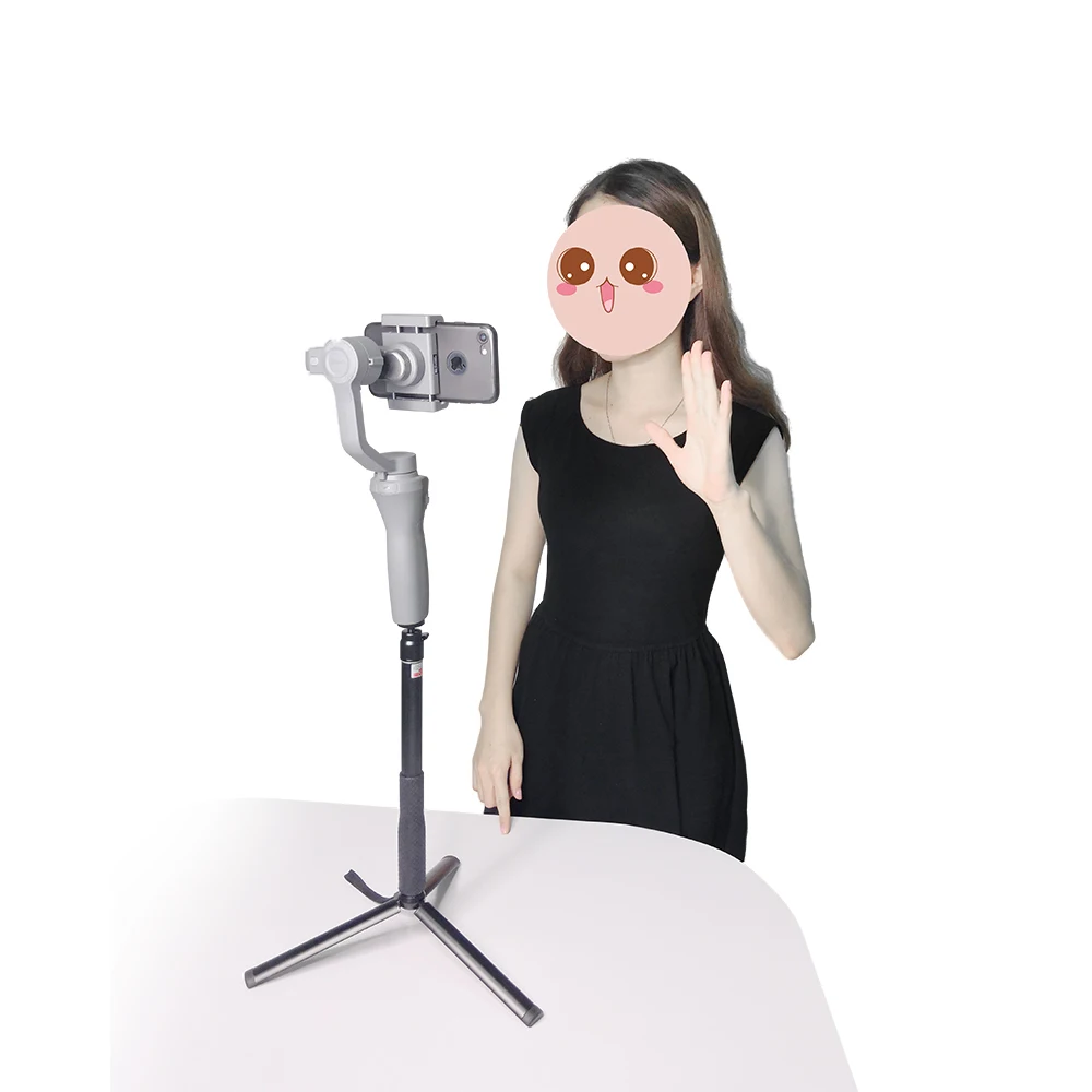 Для DJI Osmo Mobile 1 2 OM 4 удлинитель селфи палка телескопическая штанга для Zhiyun Smooth Feiyu