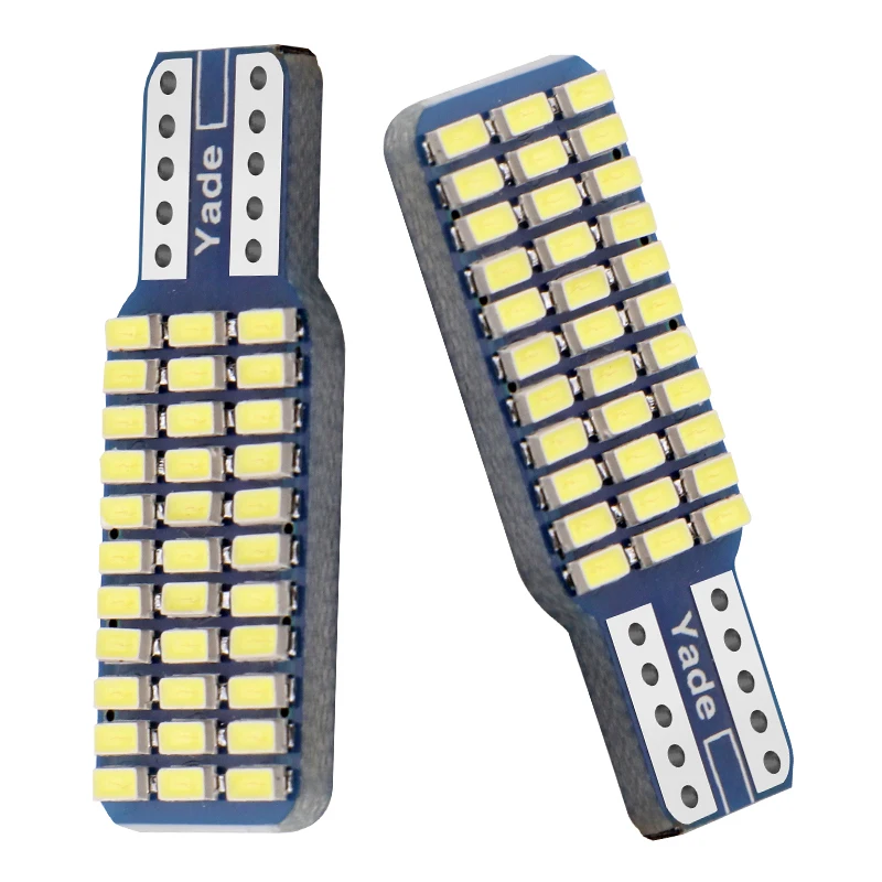 1 шт. T10 192 194 168 W5W светодиодный лампы 33 SMD 33 светодиодный 3014 автомобильные задние фары купольная лампа AC/DC 12V Canbus Error Free красная синяя машина дизайн