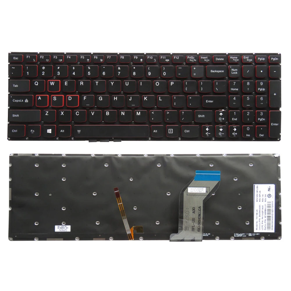 Оригинальная клавиатура для ноутбука с подсветкой Lenovo | Компьютеры и офис