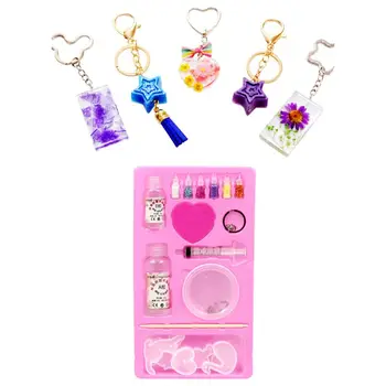 

1Set Crystal Epoxy Resin Mold Pendant Casting Mould Handmade DIY Crafts Jewelry Making Tools