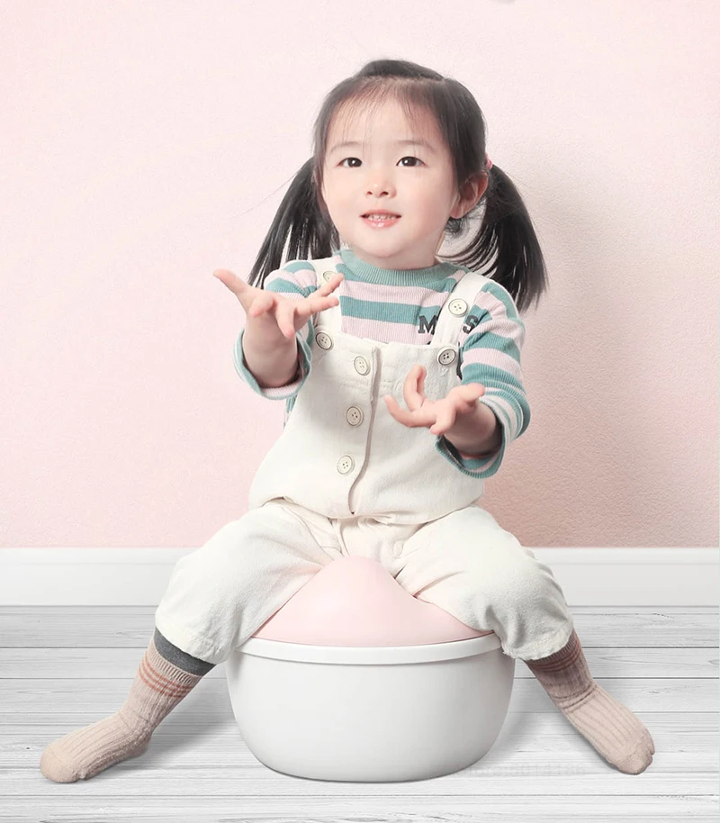 Горячая XIAOMI MIJIA QBORN детская унитаз детское сиденье для унитаза для приучения к туалету милое горшок детское устройство для сбора мочи удобное портативное