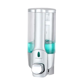 

350ML Liquid Soap Dispenser Single Head Wall Mount Shower Bath Washing Lotion Soap Shampoo Dispenser For Kitchen Bathroom Tool M