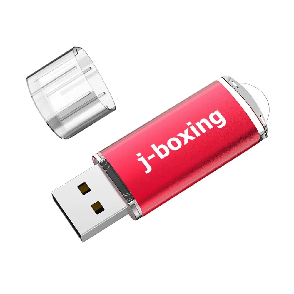 pen drive usb retângulo memória flash flash driver de alta capacidade para pc mac vermelho