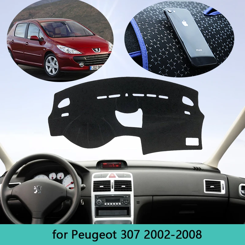 Car Dashboard Cover For Peugeot 307 20022008 307sw 307cc Auto Dash Mat