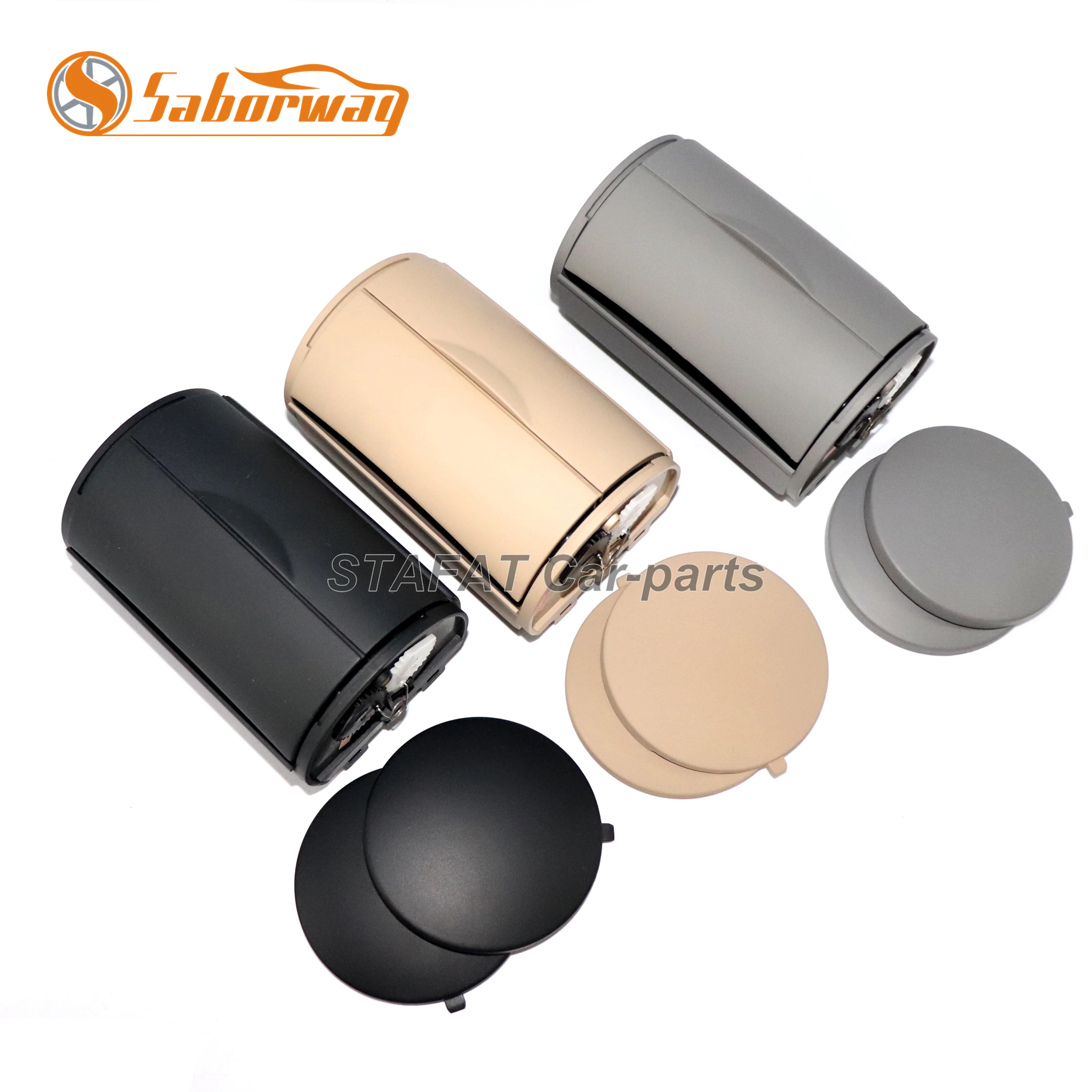 Saborway Black Beige Gray Rear Ash Tray Ashtray Assembly For Bora Golf MK4 2005 1J0857962H 1J0 857 962 H 863 359E 1J0863359E |