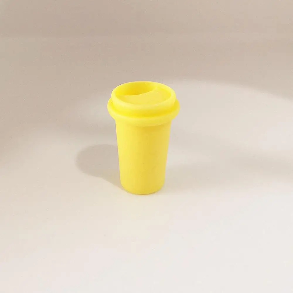 Yellow 7 Pieces 7 шт. Diy маленькая кофейная чашка Смола Пластилин клейкие аксессуары наполнитель делая принадлежности для садовые декорации кукольный домик - Цвет: Yellow 7 Pieces