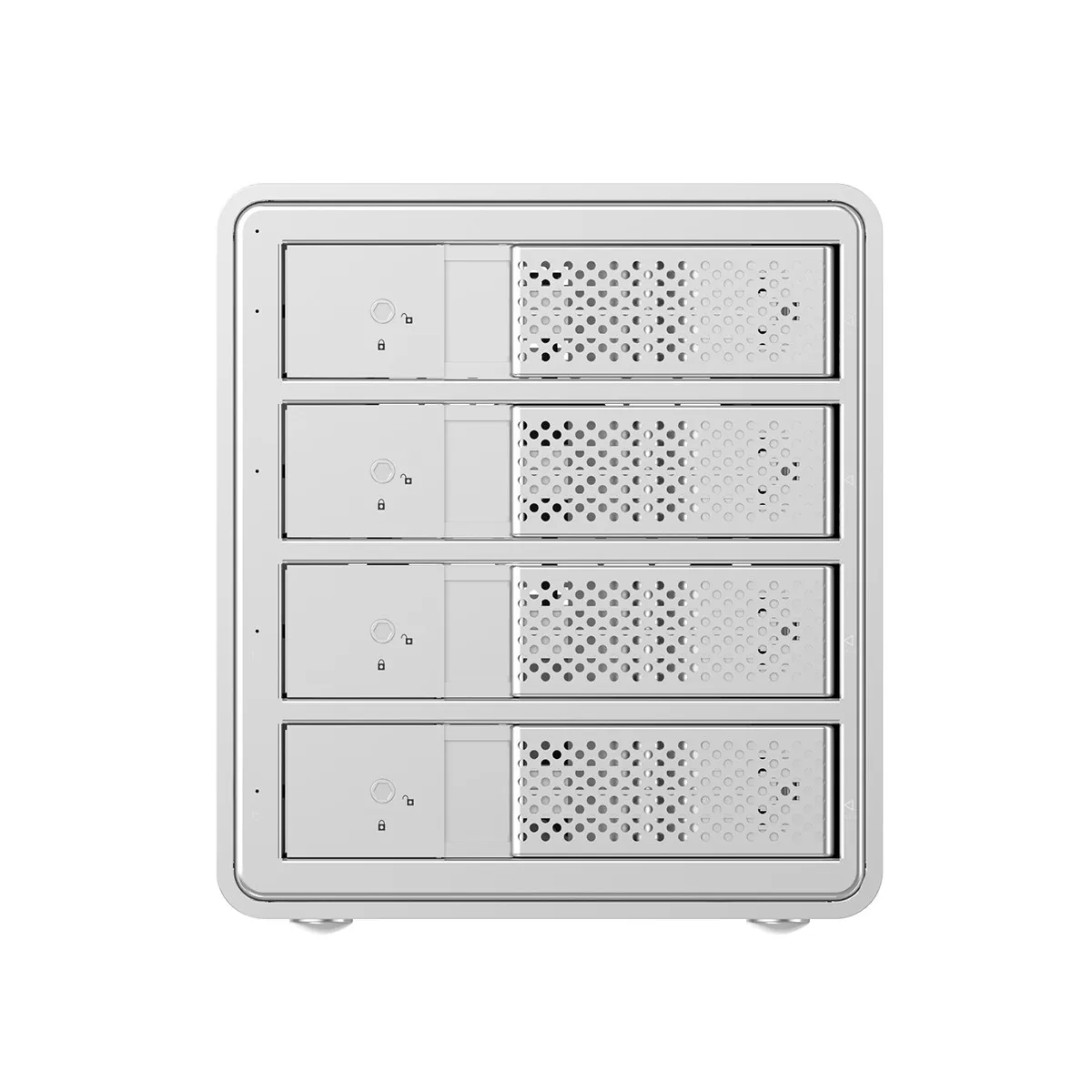 ORICO алюминиевый 4 отсек 3,5 дюймов SATA к USB жесткий диск корпус с 150 Вт Внутренняя мощность поддержка 64 ТБ HDD док-станция для портативных ПК