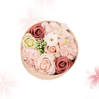

1Pc Soap Flower Gift Box Elegant Portable Delicate Unique Valentine's Day Christmas Gift