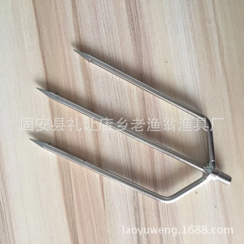 

Stainless Steel Harpoon Five Teeth Fishing Fork Fishing Rod Fishing Gear Angling Supplies