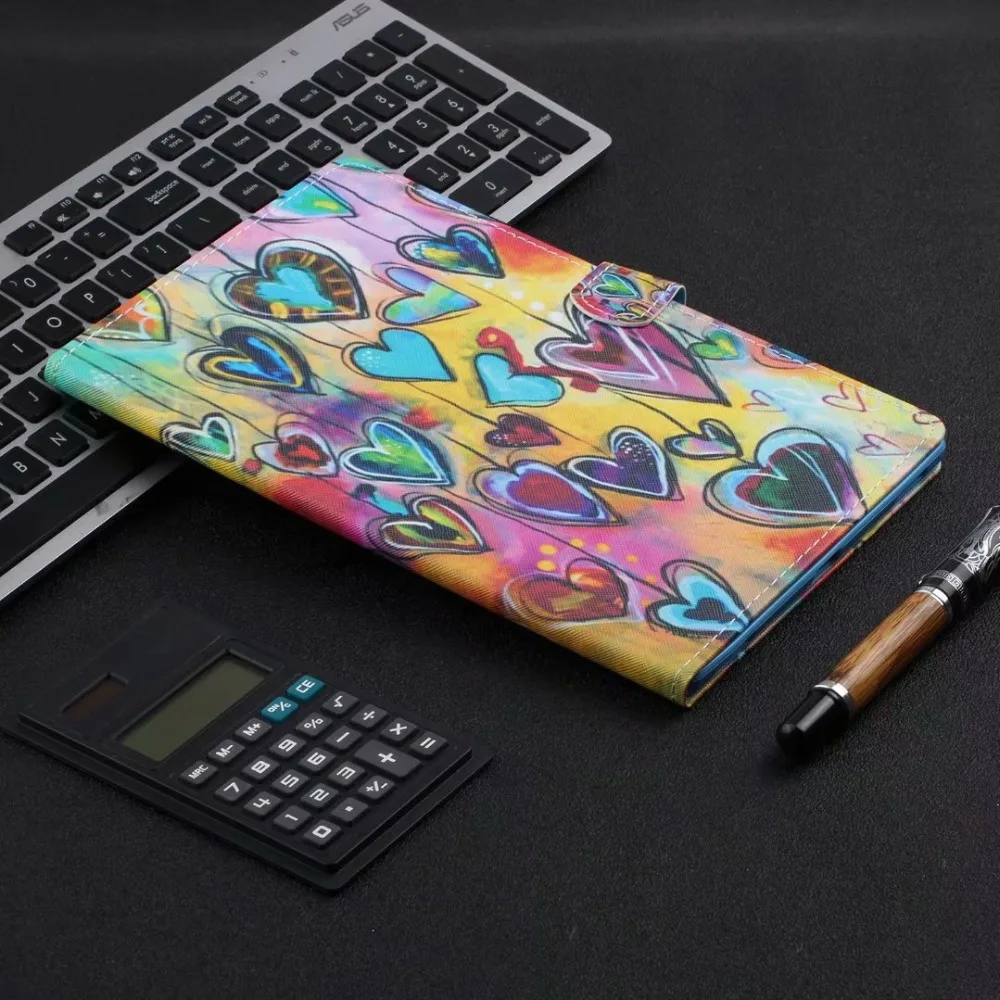Кожаный чехол из полиуретана для смартфона для Galaxy Tab S6 10,5 планшет мультфильм чехол для Samsung Galaxy Tab S6 10,5 T860 T865 10," Чехол