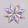 JUNAO 40pcs 10*22mm Crystal AB Flatback Rhinestone Resin Crystal Applique Rhombus Fancy Strass Non Sewn Stones Dress Crafts ► Photo 3/6