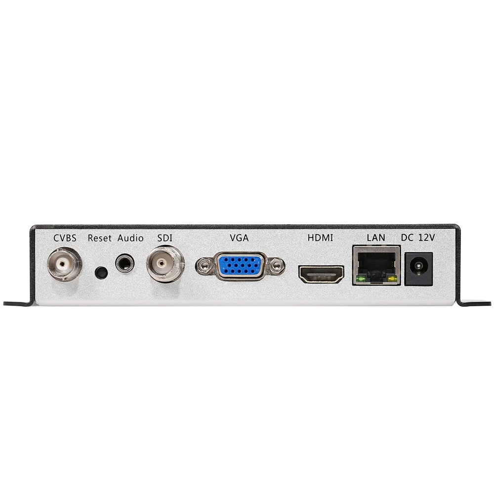 H.265 H.264 IP на SDI HDMI VGA CVBS видео потоковый декодер SRT для камеры декодирования HTTP RTSP RTMP