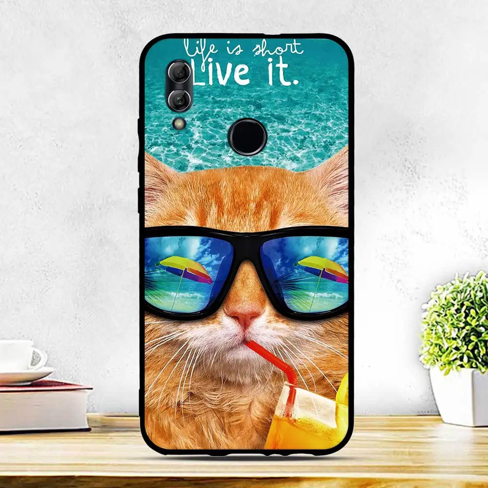 Чехол для huawei Honor 10 Lite, Мягкая силиконовая задняя крышка для Fundas huawei P Smart, чехол для Honor 10 Lite, чехол для телефона s