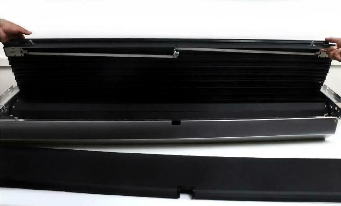 Автомобильная модификация, автомобильные аксессуары, задний корпус отсека, черный алюминий для Ford Ranger T6 T7 2012