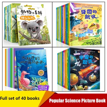 

China Color Children's Puzzle Books Science Enlightenment Picture Book 3-6 Years Children's Interesting Chinese Character Books
