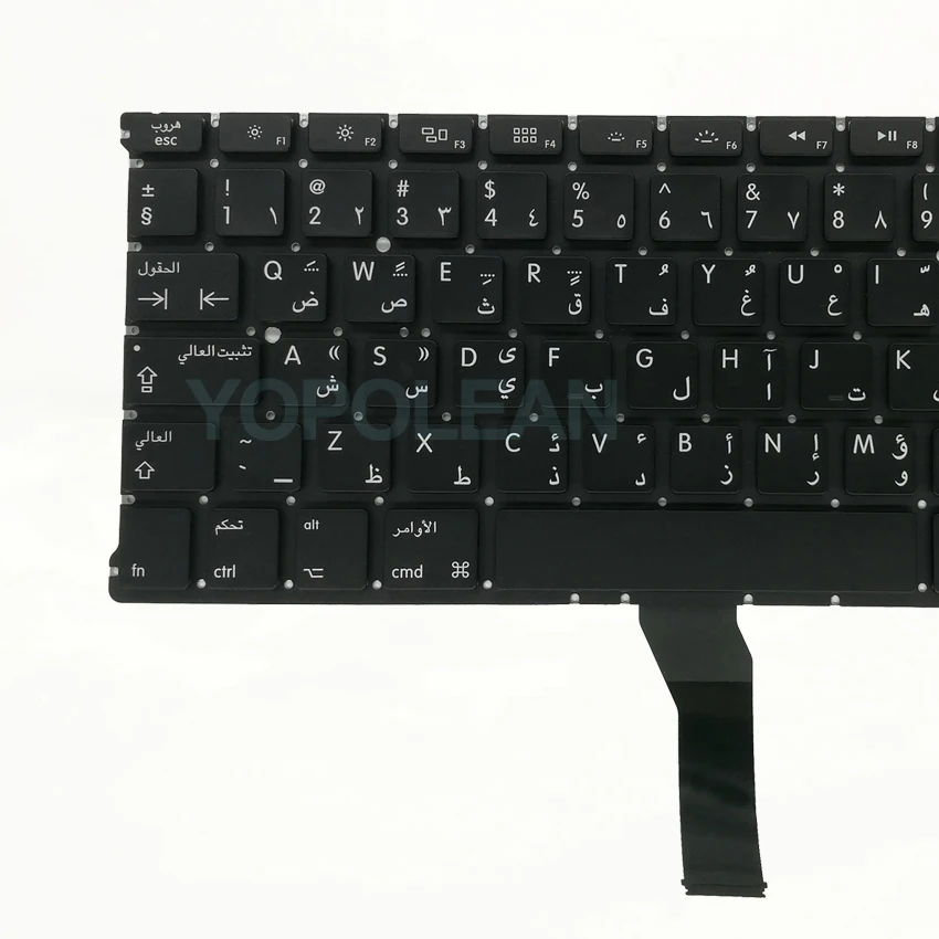 3 шт. арабский ноутбук клавиатура для Macbook Air 1" A1466 A1369 2011- лет