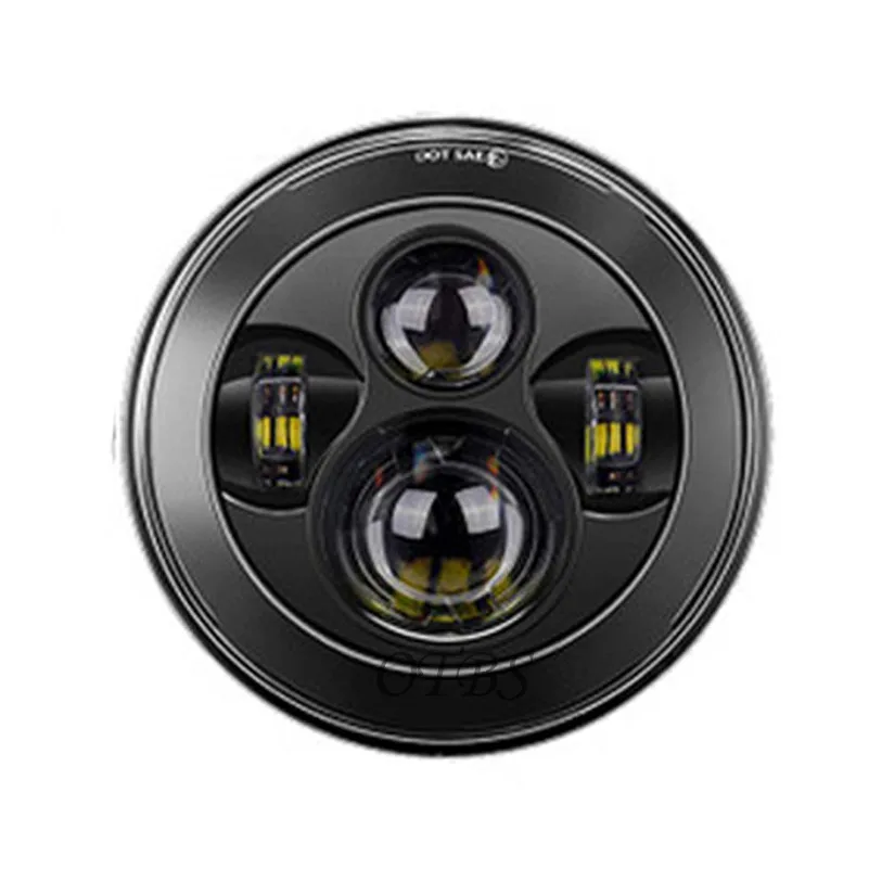 Для Лада Нива 7 дюймов светодиодный головной светильник Hi/Low Beam светильник Halo Angle Eyes DRL налобный фонарь для Jeep Wrangler Off Road 4x4 suzuki samurai