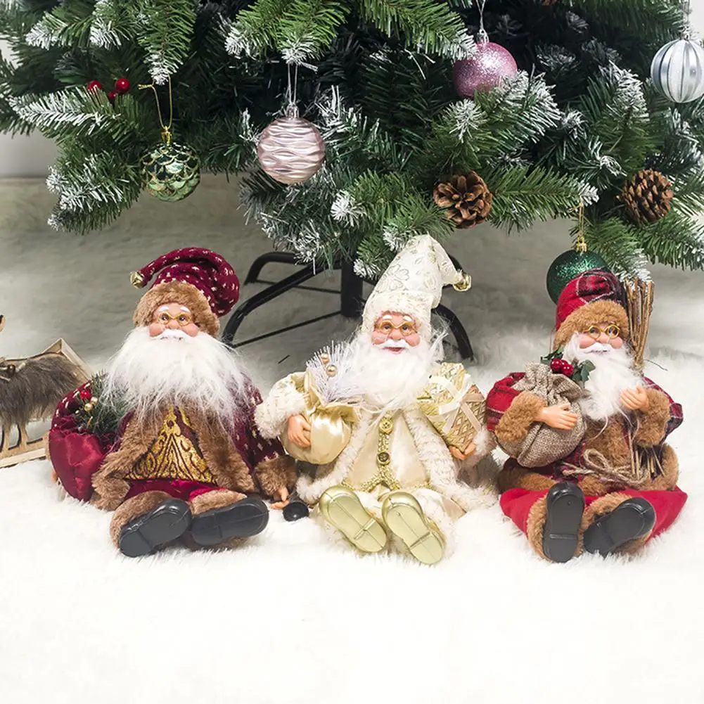 Christmas Santa Claus Doll Toy Christmas Decorations For Home Christmas Tree Decorations Xmas Gift Children Toy