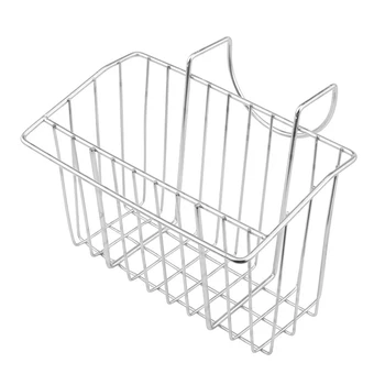 

Kitchen Sponge Holder Sink Basket Caddy Brush Dishwashing Liquid Drainer Rack Stainless Steel Kitchen Storage TB Sale