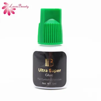 

1PCS Original Eyelash Extensions Glue IB Glue Ibeauty Ultra Super Glue for Individual lash Extensions Beauty salon green cap 5ml