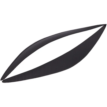 

Carbon Fiber Headlight Eyebrows Cover Trim Fit for INFINITI Q50 2014-2019