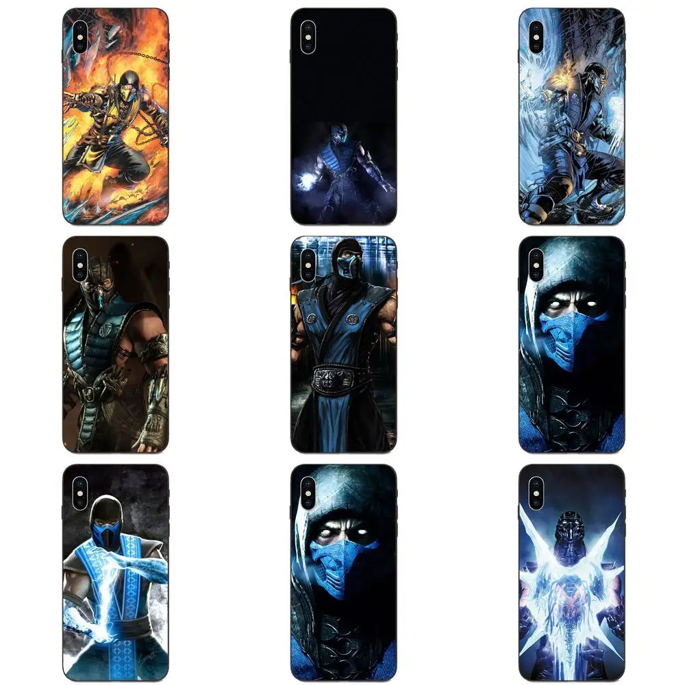 Sub-zero - Mortal Kombat X Design Чехол для мобильного телефона Apple iPhone 11 XS Max XR Pro 4 4S 5 5S SE 6 6S 7 8 Plus |