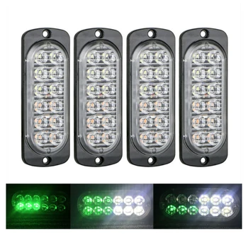 

6000K 12LED Signal Light Strobe lights Accessories Energy-Saving Truck