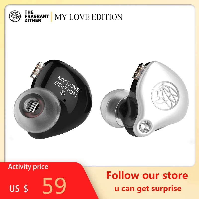 

TFZ 2019 My Love Edition Monitor Noise Cancelling Earphones Hifi Wired Headphone Earbuds Music Stereo Headset Detachable Cable