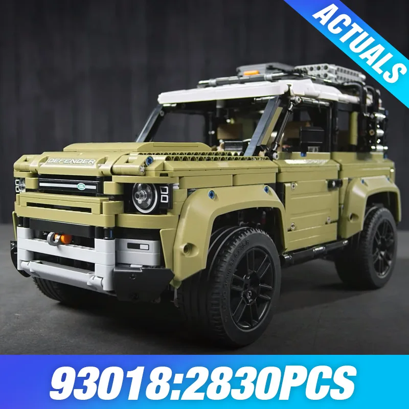 

DHL Technic Car Model Land SUV Car Rover Defender Assembly Car Compatible With 42110 Building Blocks Kids Christmas Toys Gifts