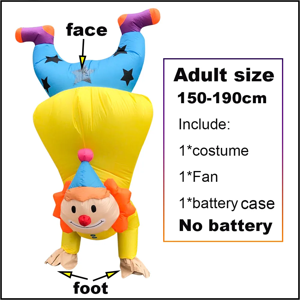 Mascot Alien Party Cosplay Costumes Scary Halloween Inflatable Monster Costume for Adult Kids Anime Role Play Disfraz anime cosplay female