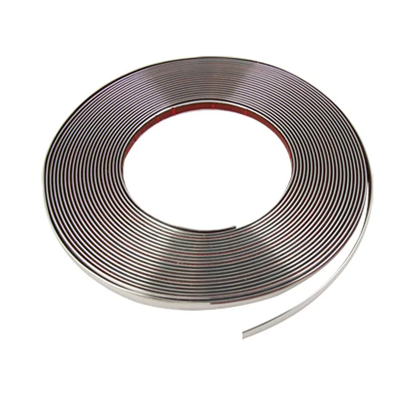 5 м наружная хромированная лента для кузова автомобиля бампер дверь защитное