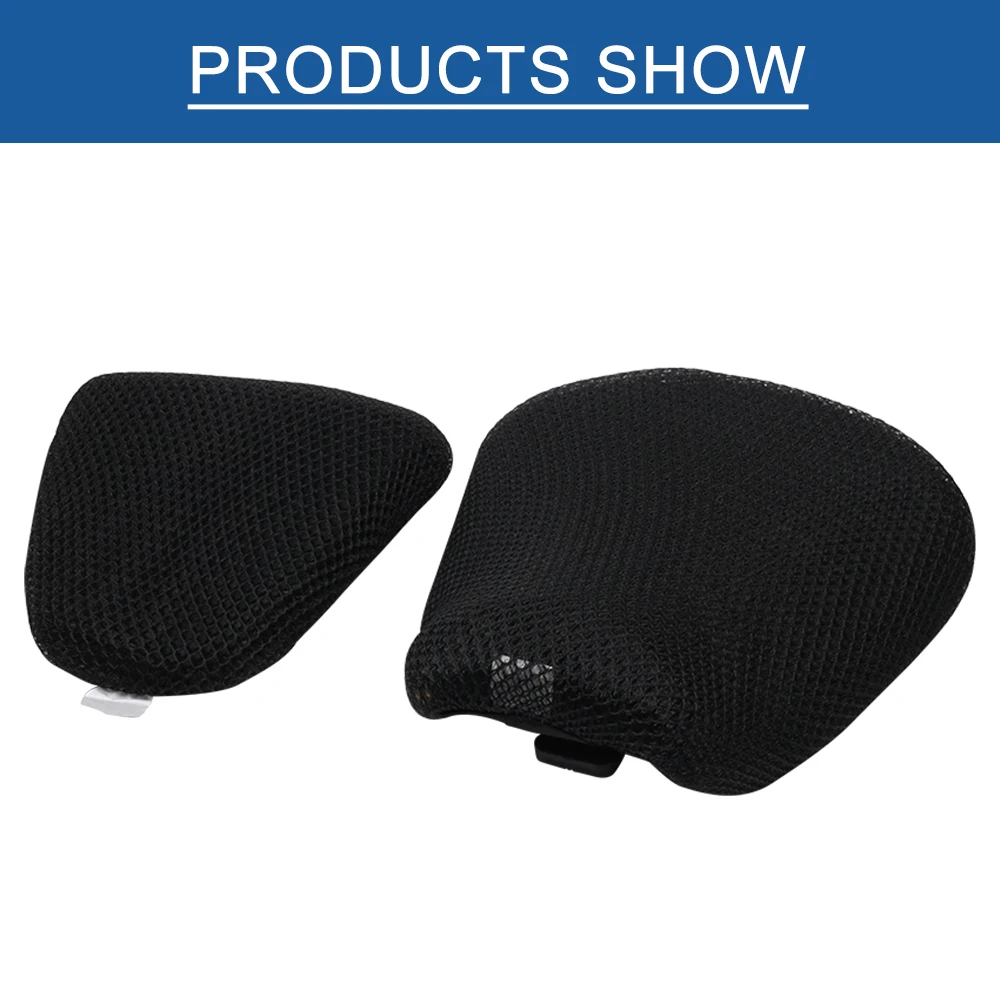 Motorcycle Accessories Mesh Seat Cover Cushion Pad Guard Waterproof Net For Kawasaki Ninja 250 Ninja 300 400 Ninja400 Ninja1000 motorcycle seat covers