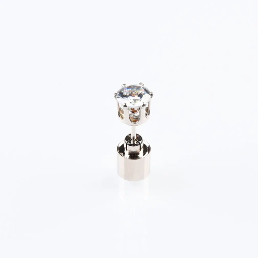 Fashion Dance Party Accessories Light Up LED Bling Ear Studs Earring lamp luminous Stud Earrings |