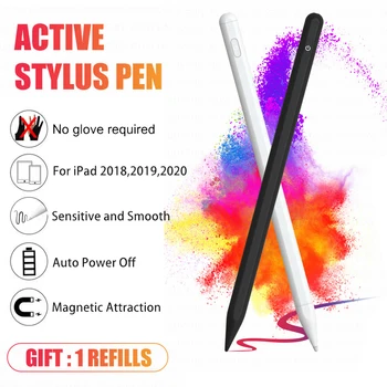 

For Apple Ipad 2018 2019 2020 Stylus Pen Smart Stylus Pencil For Apple iPad Pro 11 12.9 Palm Rejection not For Apple Pencil 1 2