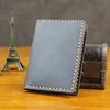 Luxury Handmade Genuine Leather Business Card Holder Men Leather Credit Card Case Small Women Card ID Holder Cover Card Wallet 1