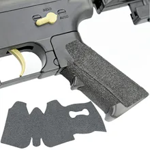 Резиновая текстурная обёрточная лента перчатки для AR15 AK47 M4 M16 AK74 Colt стиль стандартный A2 пистолетная рукоятка Страйкбольное ружье принадлежности для охоты