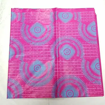 

Pink Blue 2019 Hot selling fashion new orange Bazin getzner Brocade Fabric brocade lace Fabric New 5yards bazin riche lace