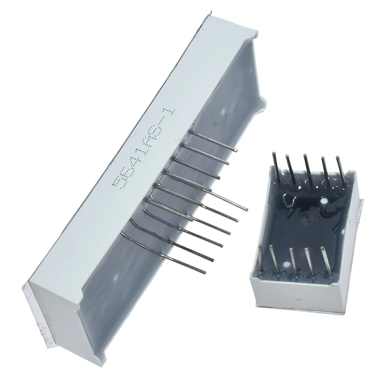 DISPLAY A CIFRA SINGOLA DA 9mm CATODO COMUNE SUPER ROSSO - Foto 14