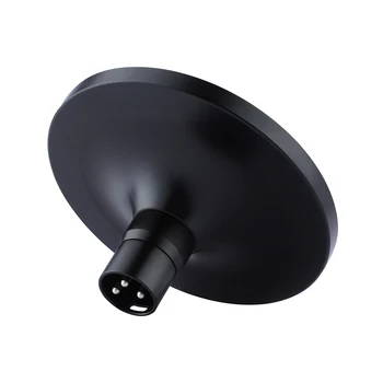 hismith machine 9cm dildos suction adapter for 3XLR Connector Sex Machine, Black sex machine adapter Fixed Suction Cup dildos 5