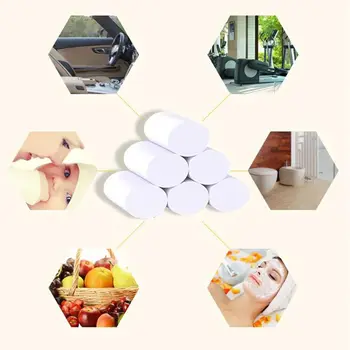 

10 Rolls 4-Ply Toilet Paper, Silky & Smooth Soft Premium Home Kitchen Toilet Ti