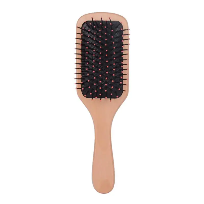 Women Men Hair Scalp Massage Wood Comb Anti-static Promote Blood Circulation Anti-frizz Hair Smooth Brush