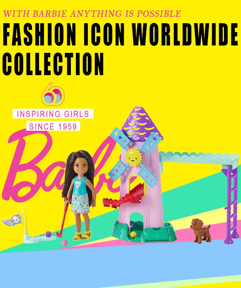 barbie chelsea mini golf
