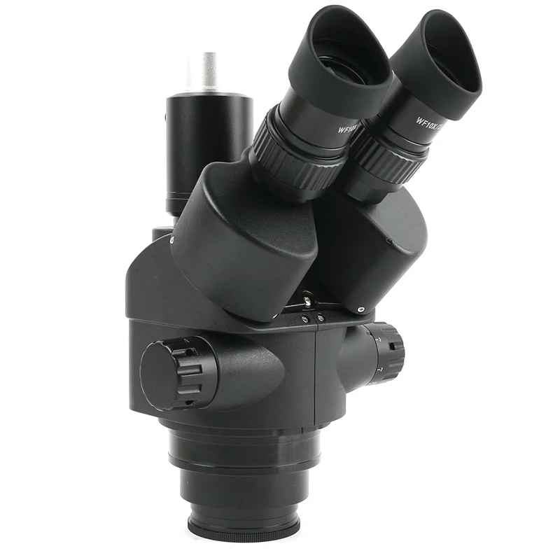 7-45X 3.5X-90X Тринокулярный стереомикроскоп зум теплоизоляция Рабочая плата Дополнительные Объективы для ремонт телефона pcb