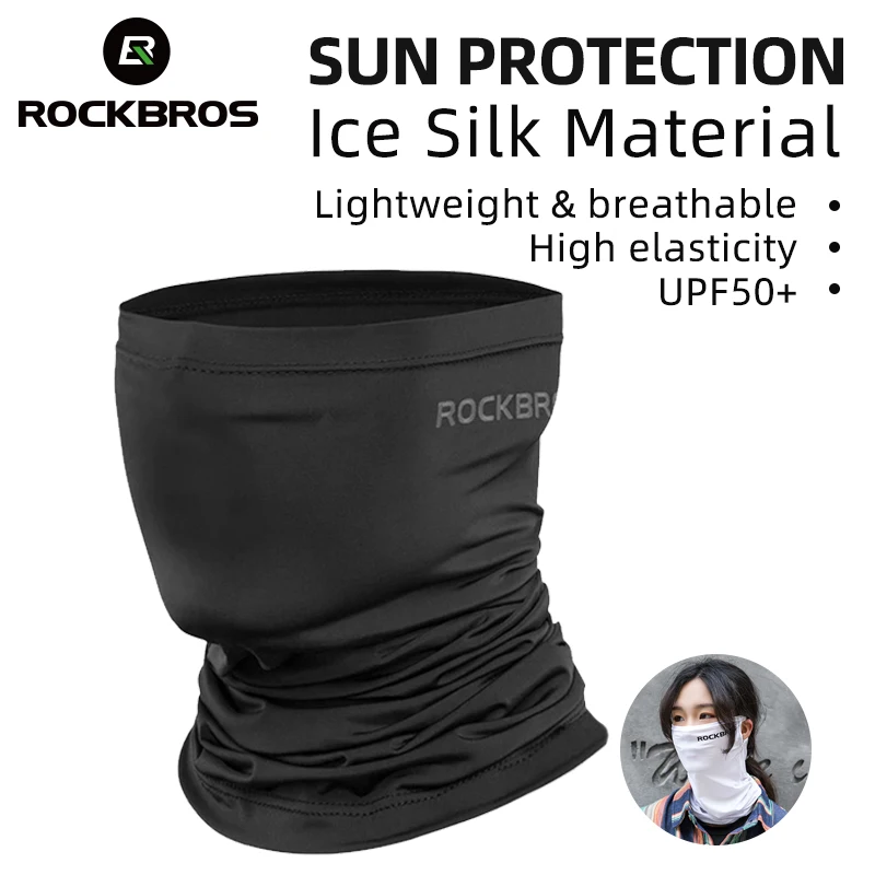 ROCKBROS бандана для скалолазания Мужская полумаска лица впитывающий пот дышащий