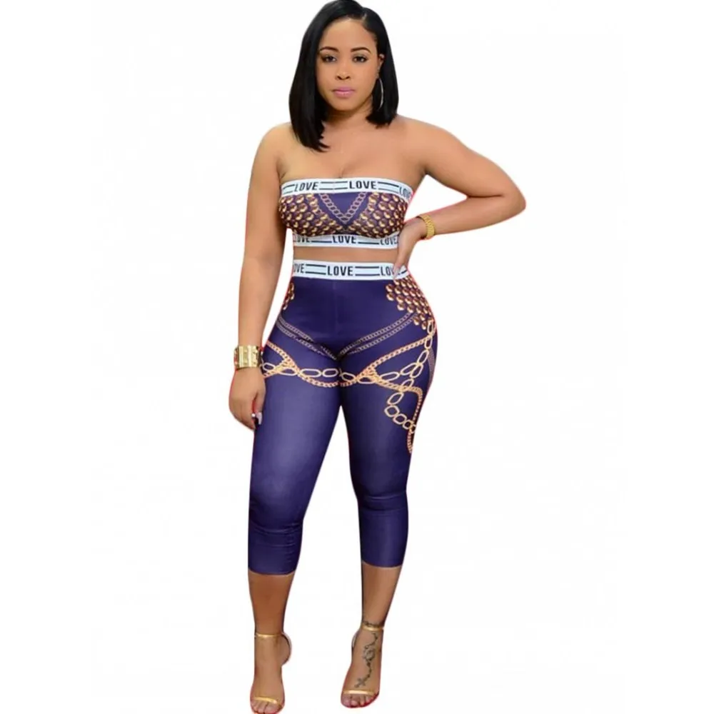 

Женский костюм Дашики, повседневный костюм из двух предметов, эластичный Топ с семиминутной грудью, пикантная летняя домашняя одежда