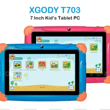 Children Tablet Android-Touch Kids 7inch 16GB 1GB French for Hd-Pad with Silicone-Case